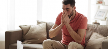 worried man