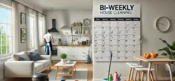 bi weekly house cleaner